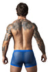 Male Power 152-11C Fishnet 2 Pouch Short Color Royal