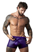 Male Power 152-302 Eggplant Crossover Short Color Plum