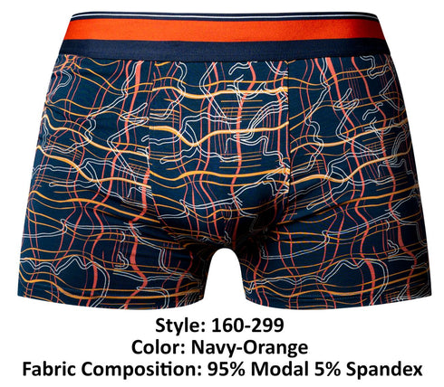 Male Power 160-299 Soo Cumfy Boxer Brief Color Navy