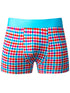 Male Power 160-306 So Comfy Gingham Boxer Brief in Gingham Print Color Gingham Print