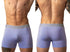 Male Power 161-306 So Comfy Gingham Boxer Brief in Purple Color Purple