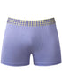 Male Power 161-306 So Comfy Gingham Boxer Brief in Purple Color Purple