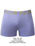 Male Power 161-306 So Comfy Gingham Boxer Brief in Purple Color Purple