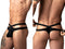 Male Power 237-308 Eco Cozy Cutout Thong Color Black