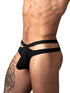Male Power 237-308 Eco Cozy Cutout Thong Color Black