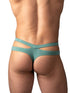 Male Power 237-308 Eco Cozy Cutout Thong Color Green