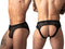 Male Power 330-305 Ripple Moon Jockstrap Color Black