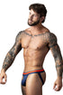 Male Power 349-299 Soo Cumfy Jockstrap Color Navy