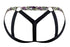 Male Power 351-303 Gridlocked Strappy Ring Jock Color Printed