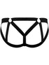 Male Power 352-307 Mesh 2 Strappy Ring Jockstrap Color Black