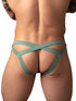 Male Power 394-308 Eco Cozy Jockstrap Color Green