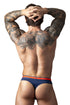 Male Power 412-299 Soo Cumfy Thongs Color Navy