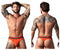 Male Power 412-299 Soo Cumfy Thongs Color Orange