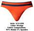 Male Power 412-299 Soo Cumfy Thongs Color Orange