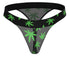 Male Power 433-294 Hazy Dayz Micro Thong Color Pot Leaf