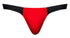 Male Power 442-300 Hot Mesh Bong Thong Color Black-Red