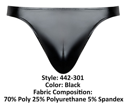 Male Power 442-301 Liquid Onyx 2.0 Bong Thong Color Black