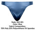 Male Power 442-301 Liquid Onyx 2.0 Bong Thong Color Blue