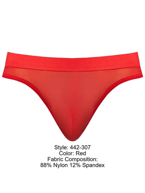 Male Power 442-307 Mesh 2 Bong Thong Color Red