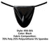 Male Power 450-301 Liquid Onyx 2.0 G-String Color Black