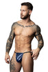 Male Power 450-301 Liquid Onyx 2.0 G-String Color Blue