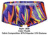 Pikante PIK 1828 Abstract Trunks Color Purple