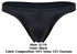 Pikante PIK 2119 Candy Thongs Color Black