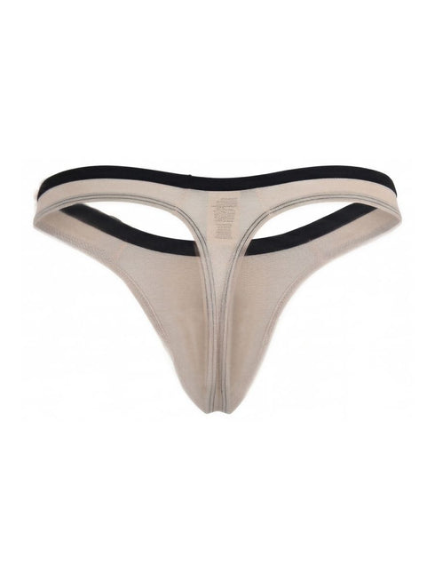 Pikante 26076 Mens Underwear Isis Sleek Thongs Color Beige