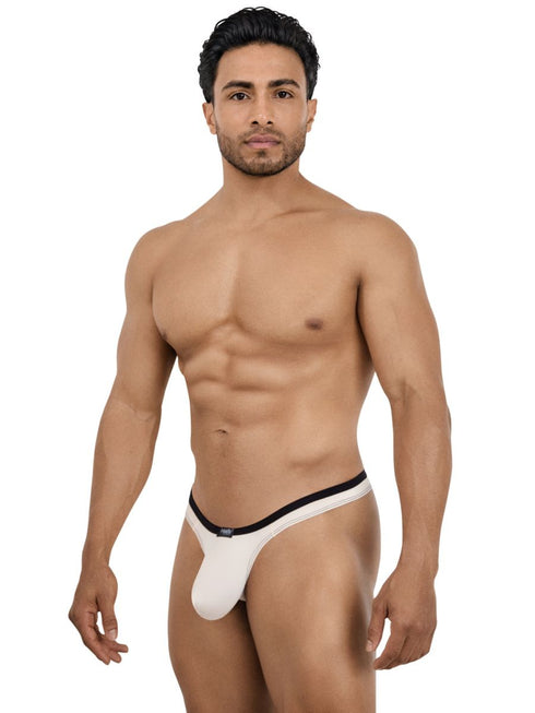 Pikante 26076 Mens Underwear Isis Sleek Thongs Color Beige