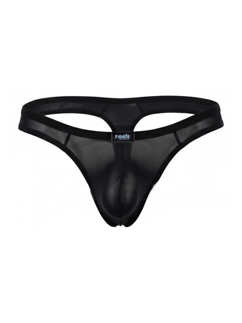Pikante Mens Underwear Seductive Comfort PIK 26078 Isis Thongs Color Black