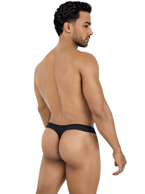Pikante Mens Underwear Seductive Comfort PIK 26078 Isis Thongs Color Black