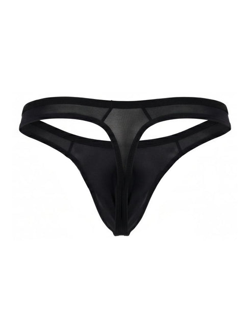 Pikante Mens Underwear Seductive Comfort PIK 26078 Isis Thongs Color Black