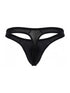 Pikante Mens Underwear Seductive Comfort PIK 26078 Isis Thongs Color Black
