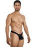 Pikante Mens Underwear Seductive Comfort PIK 26078 Isis Thongs Color Black