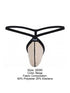Pikante Mens Underwear PIK 26085 Minimalist Men's G-String color Beige Color Beige