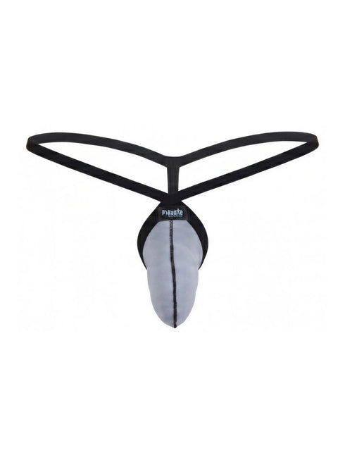 Pikante 26086 Mens Underwear Sensual Minimalist G-String Color Gray