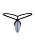 Pikante 26086 Mens Underwear Sensual Minimalist G-String Color Gray