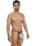 Pikante 26086 Mens Underwear Sensual Minimalist G-String Color Gray