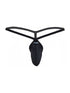 Pikante 26087 Mens Underwear Sleek Minimalist G-String Color Black