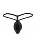 Pikante 26087 Mens Underwear Sleek Minimalist G-String Color Black