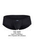 Pikante Mens Underwear PIK 26090 Thot Trunks Color Black