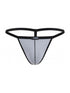 Pikante Mens Underwear PIK 26095 Nut G-String color Gray Color Gray