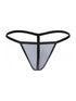 Pikante Mens Underwear PIK 26095 Nut G-String color Gray Color Gray