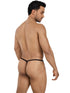 Pikante Mens Underwear PIK 26095 Nut G-String color Gray Color Gray