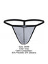 Pikante Mens Underwear PIK 26095 Nut G-String color Gray Color Gray