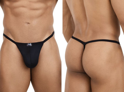 Pikante Mens Underwear PIK 26096 Nut G-String color Black Color Black