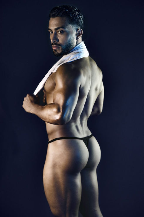 Pikante PIK 26110 Mens Underwear Khonsu Thongs Color Black