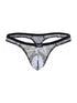 Pikante PIK 26112 Mens Underwear Piton Thongs Color Multi-colored