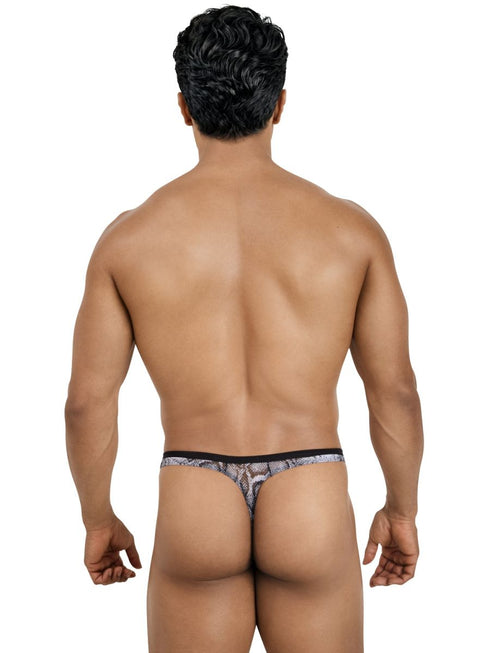 Pikante PIK 26112 Mens Underwear Piton Thongs Color Multi-colored