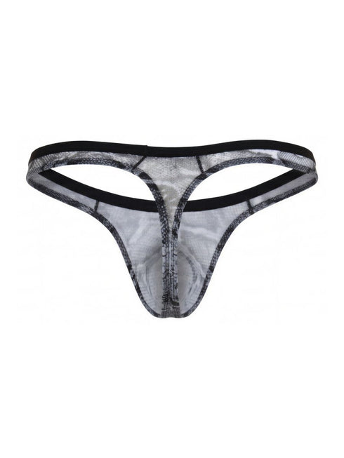 Pikante PIK 26112 Mens Underwear Piton Thongs Color Multi-colored